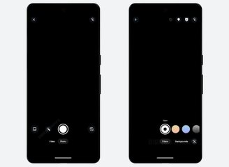 Os filtros de câmera no WhatsApp ainda em fase de implementação.