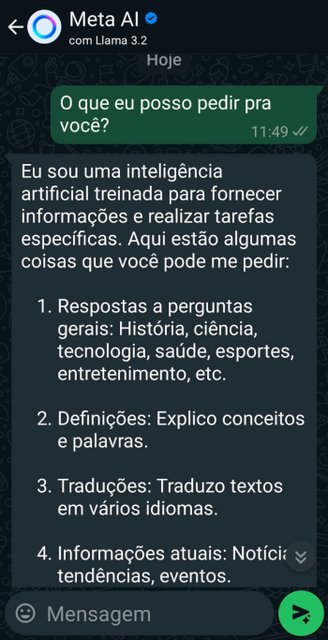 A IA generativa tem várias capacidades. (Imagem: Carlos Palmeira/Wa Web Plus)
